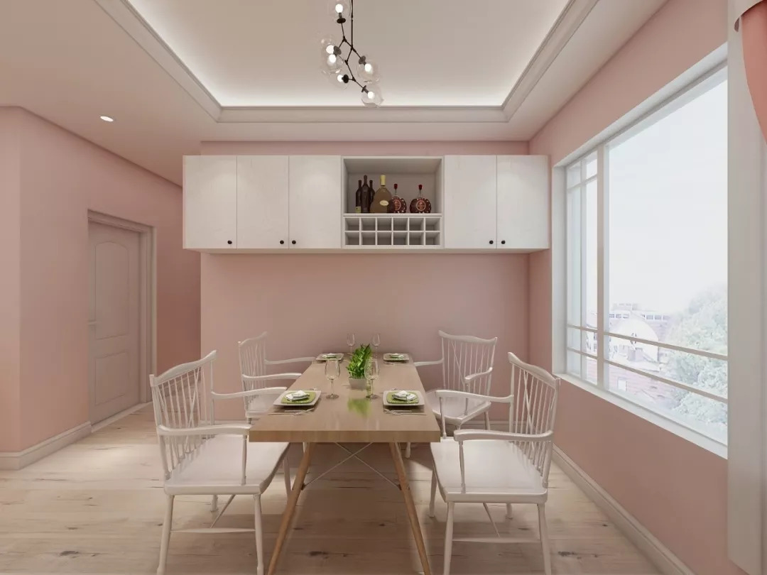 暖色系新中式轻奢混搭设计,中西混搭风格的设计