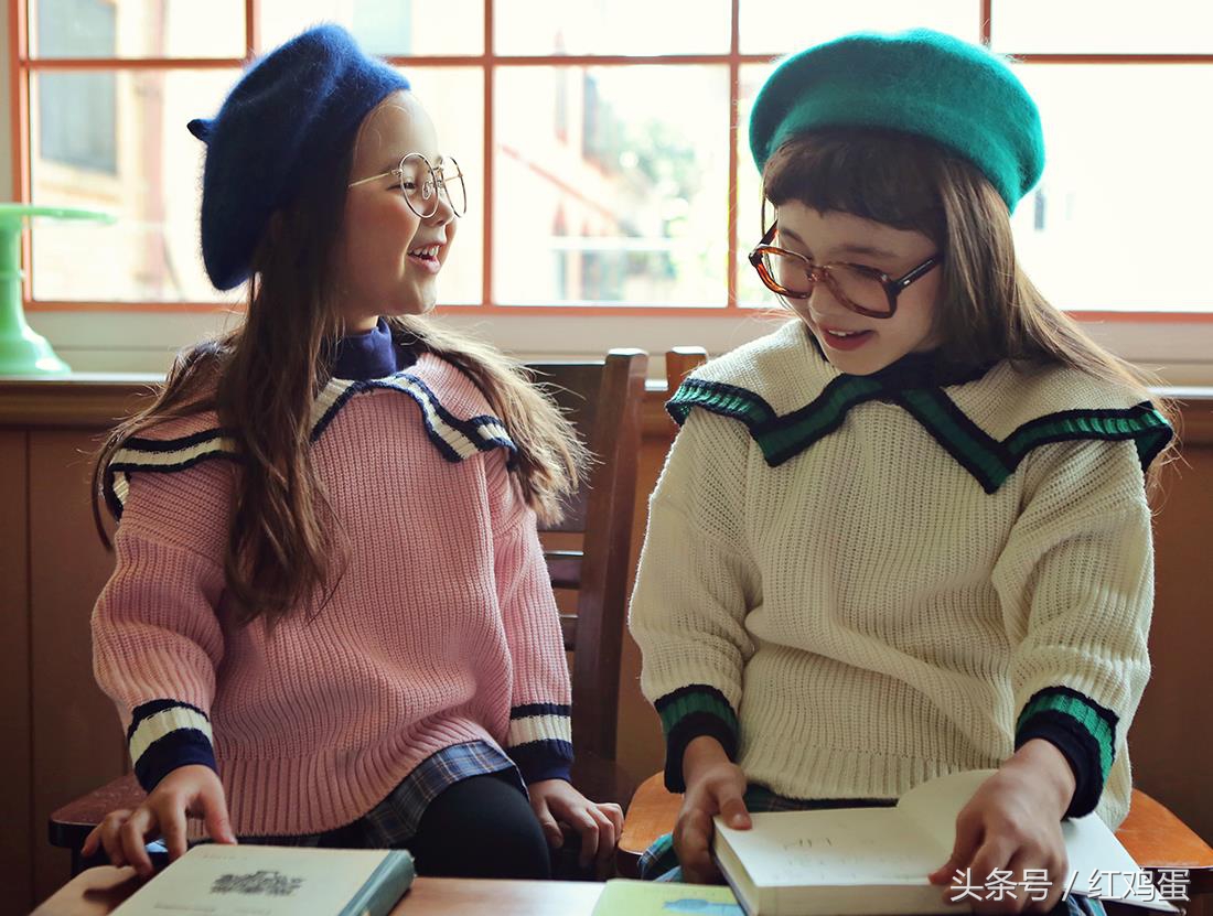 韩国冬款女童套装,韩国女童6-12岁套装潮流