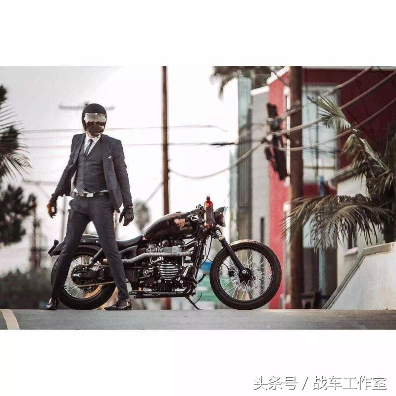 用复古解构哈雷宝马的土豪文化