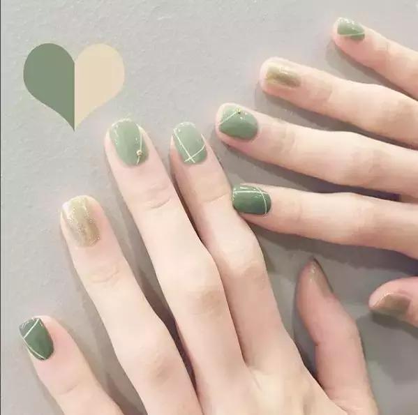 美甲2022新款式秋冬甲片,儿童美甲2022新款式秋冬