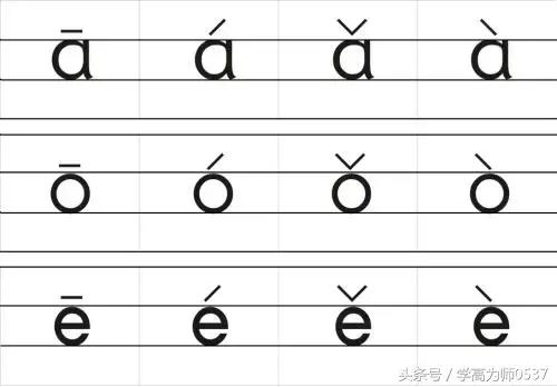 一年级语文《aoe》学习知识，家长辅导孩子必学知识