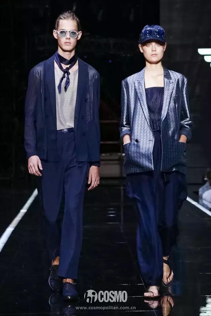 丫丫已经美“腻”了！于是穿上EmporioArmani帅气一回