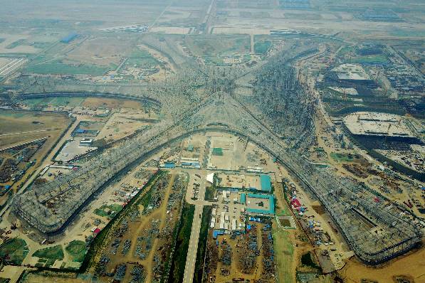 北京新机场最新动态,北京新机场效果图