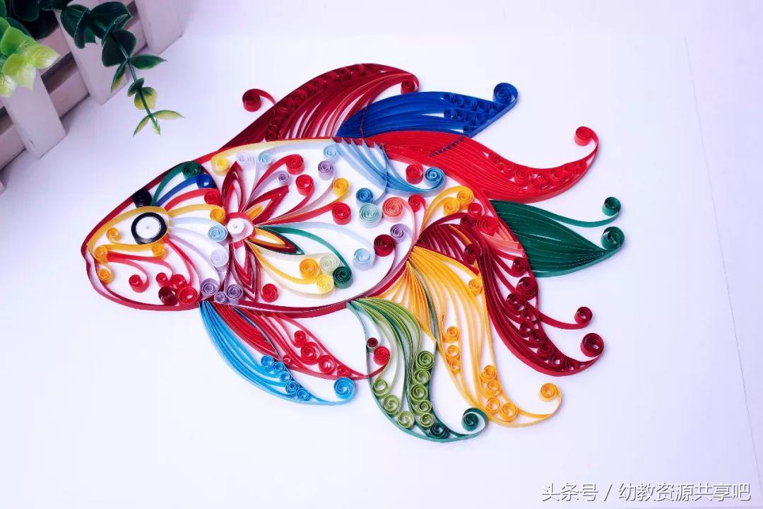 衍纸基础卷法教程衍纸版,基础衍纸作品及教程