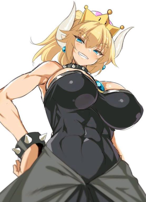 国外网站掀起娘化超级玛丽角色热潮大反派库巴遭各路画师娘化