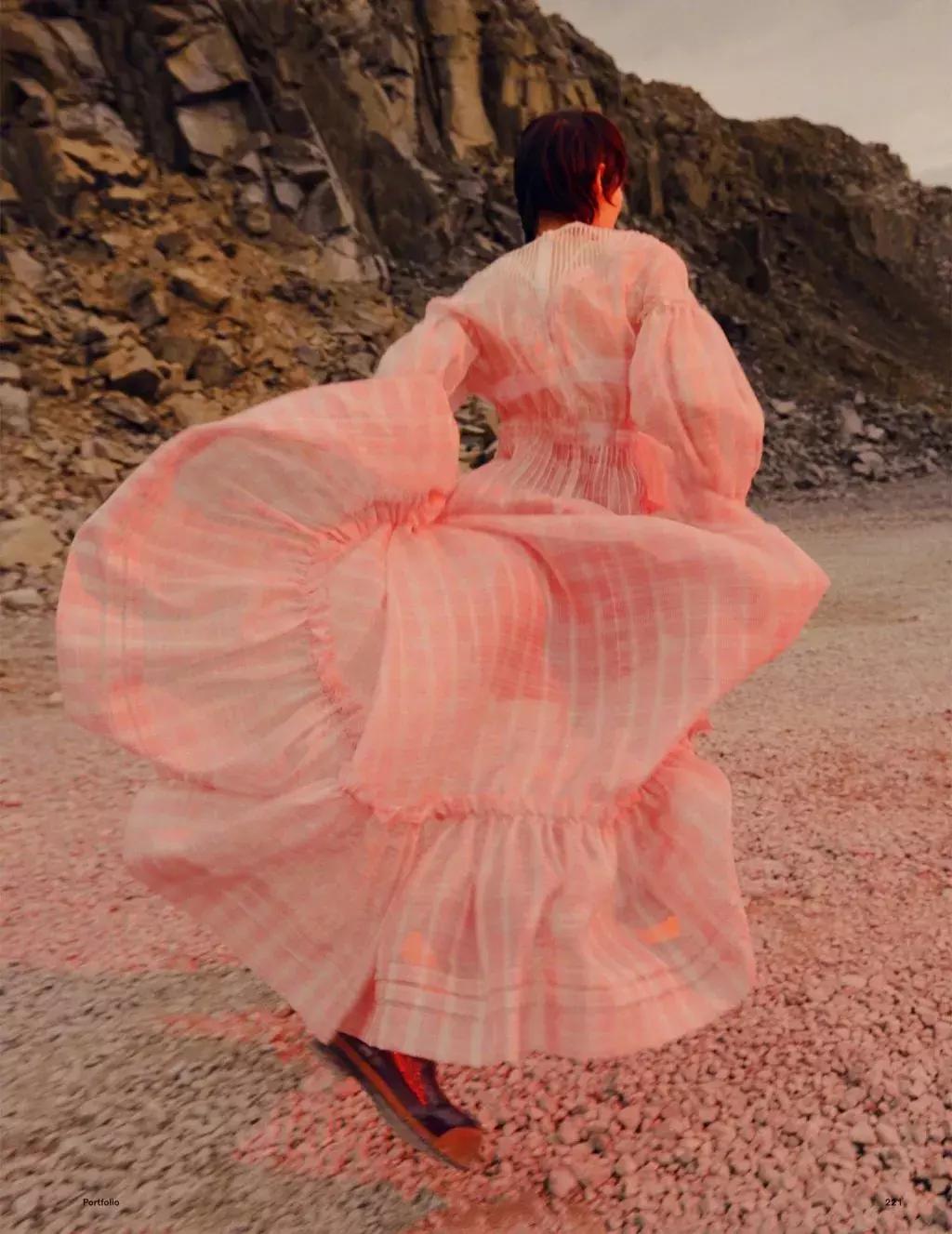 明星看刘雯何穗奚梦瑶走秀,刘雯何穗奚梦瑶维密