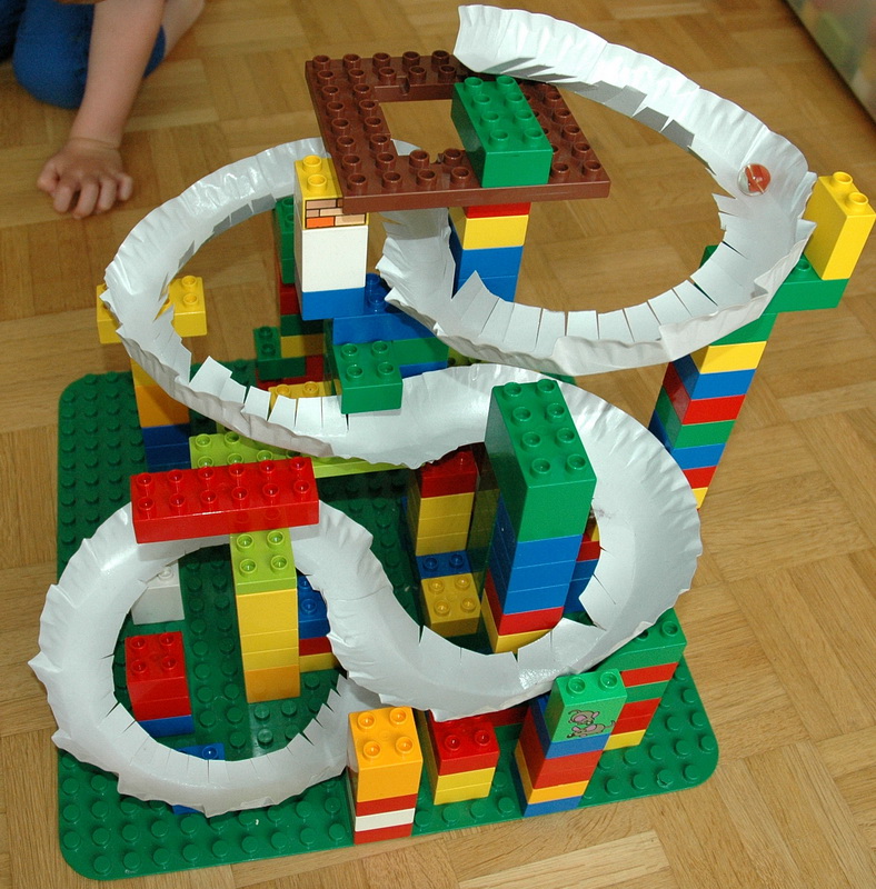 自制弹珠过山车轨道教程纸质,diy弹珠过山车