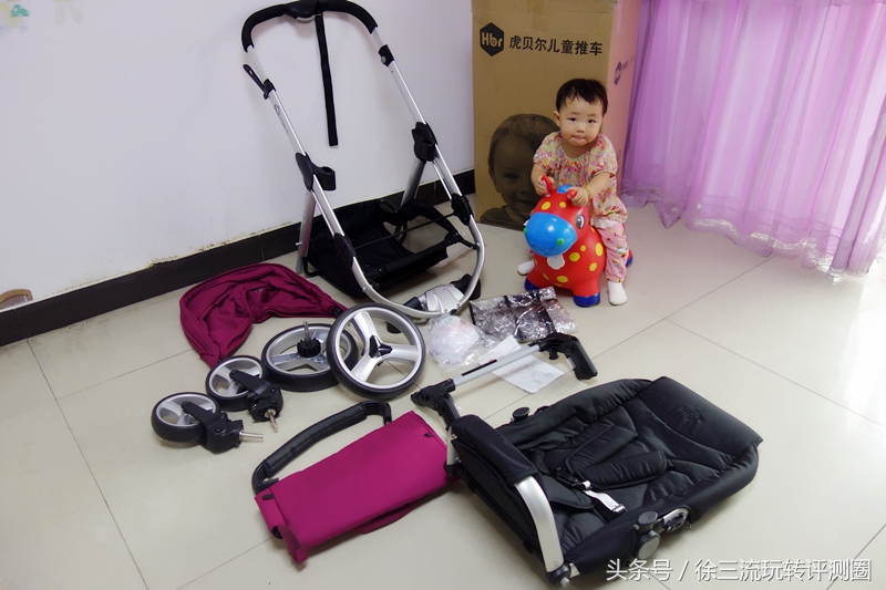 hbr虎贝尔婴儿推车安装,hbr虎贝尔婴儿车折叠