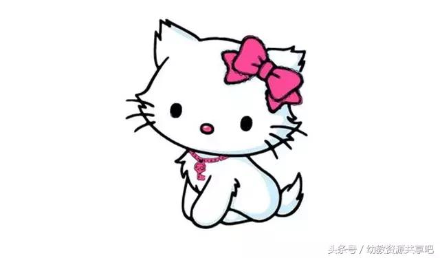 简笔画漂亮可爱猫咪,萌萌哒简笔画图片可爱小猫咪