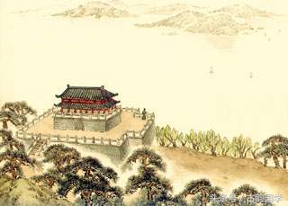 描述亭台楼阁的诗文,对于古代亭台楼阁的描述
