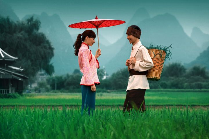 广西旅游龙脊梯田六月,嗨皮士皖南旅游