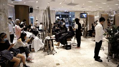 来高德置地这家网红店染发，头发居然变成这样……！