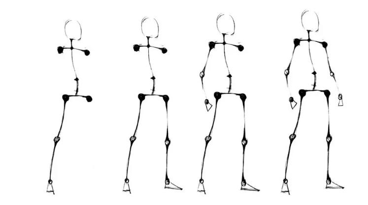 手绘推荐动漫人物,手绘动漫古风女生线稿简单