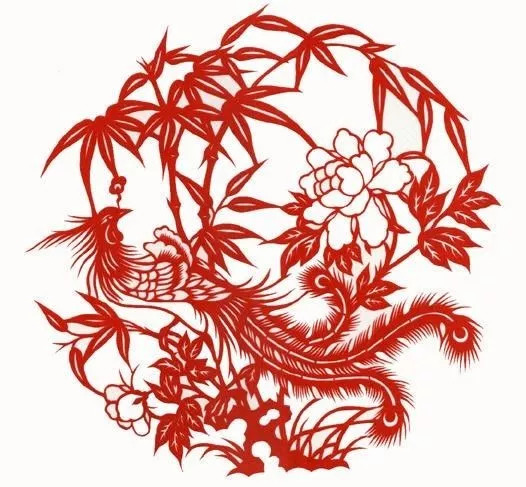 民间剪纸艺术冰墩墩,中国民间剪纸艺术基本步骤和流程