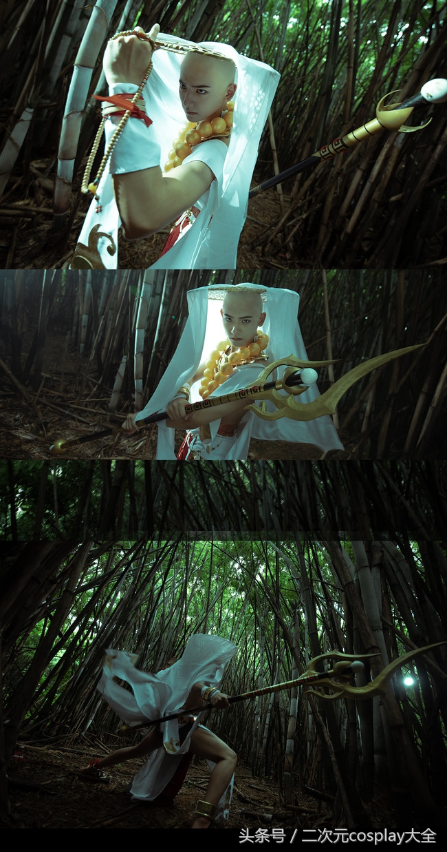 剑侠情缘网络版叁少林cos，温柔俊美，我居然有了种心动的感觉