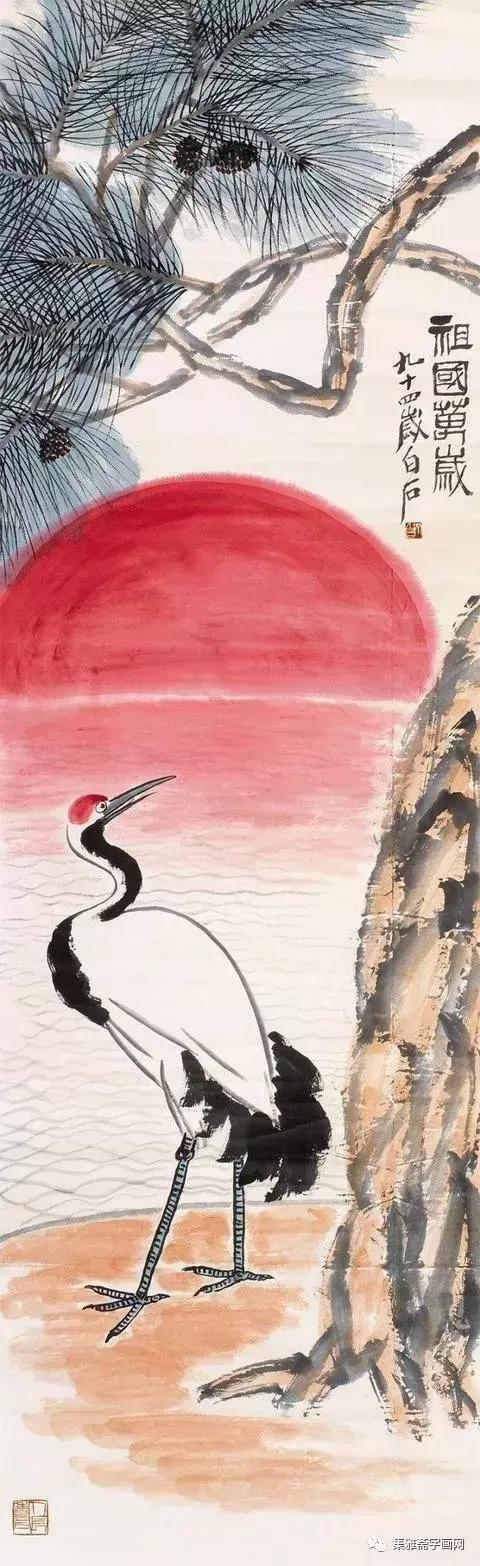 24幅国庆画作大盘点，毛*东泽**亲自题句：“江山如此多娇”