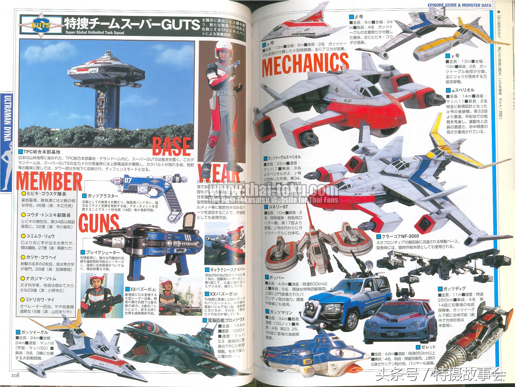 平成奥特曼地球防卫军,昭和奥特曼历代地球防卫军简介