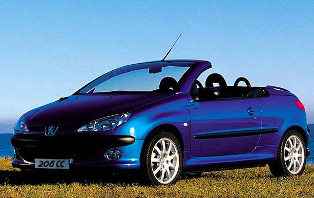 08年的标致206,08年标致206cc二手多少钱
