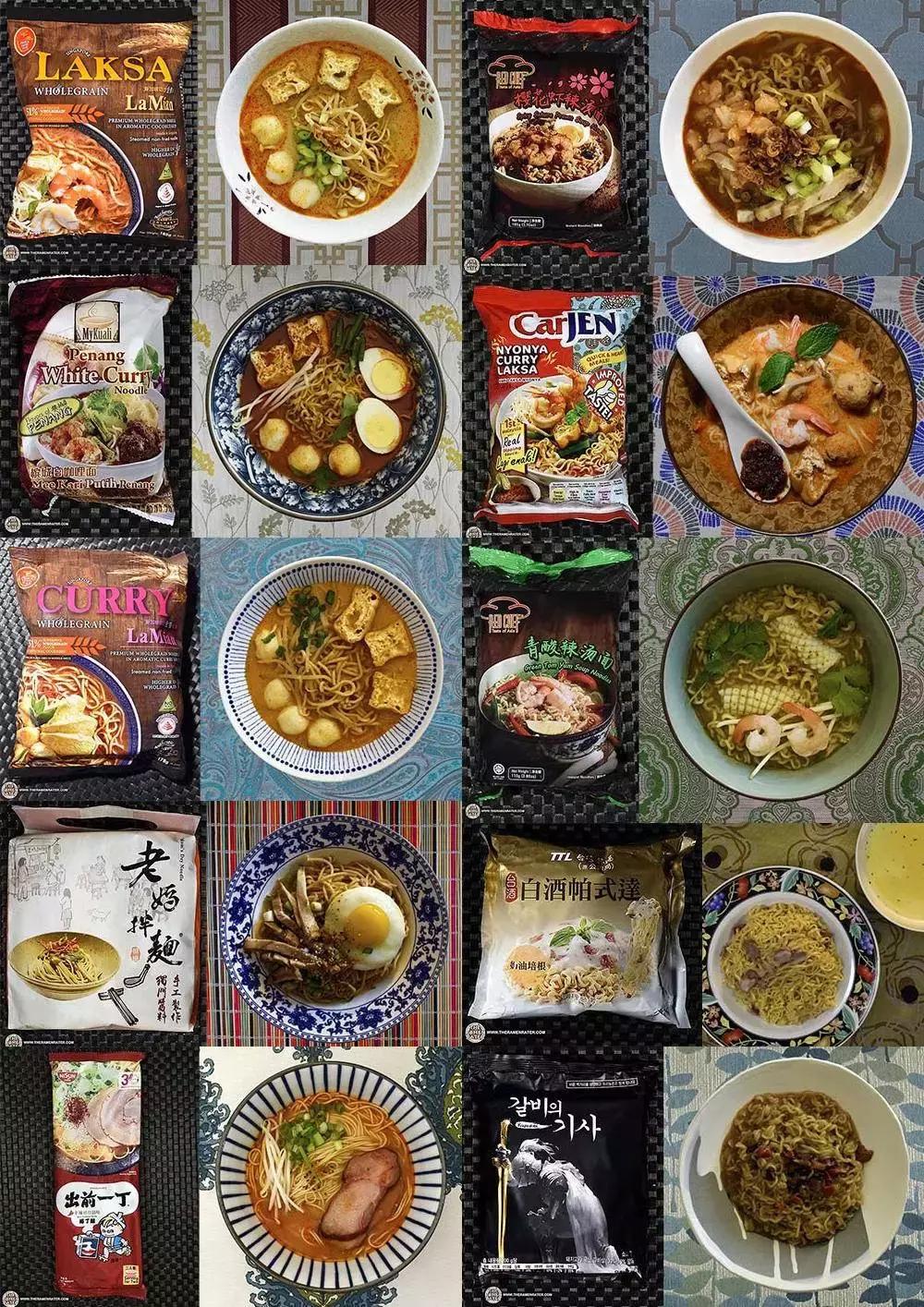 世界十大方便面测评,世界各地方便面测评