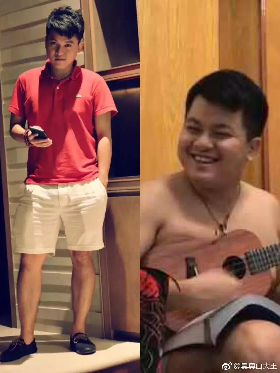 网友晒老公婚前婚后对比图,婚前婚后老公颜值差距搞笑对比