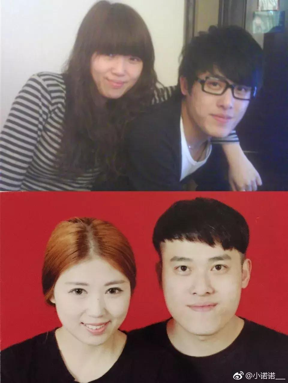 网友晒老公婚前婚后对比图,婚前婚后老公颜值差距搞笑对比