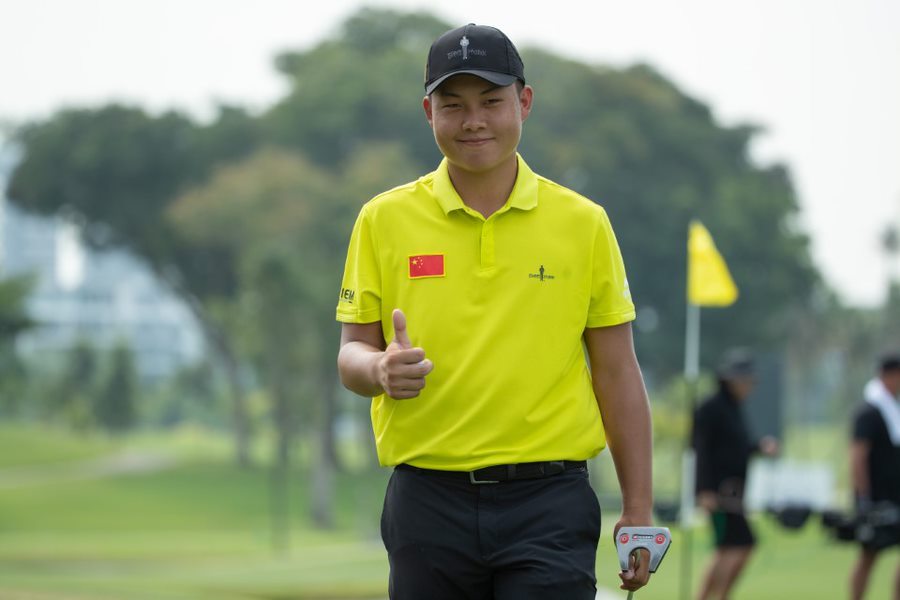 17岁林钰鑫夺冠视频,林钰鑫亚太业余锦标赛