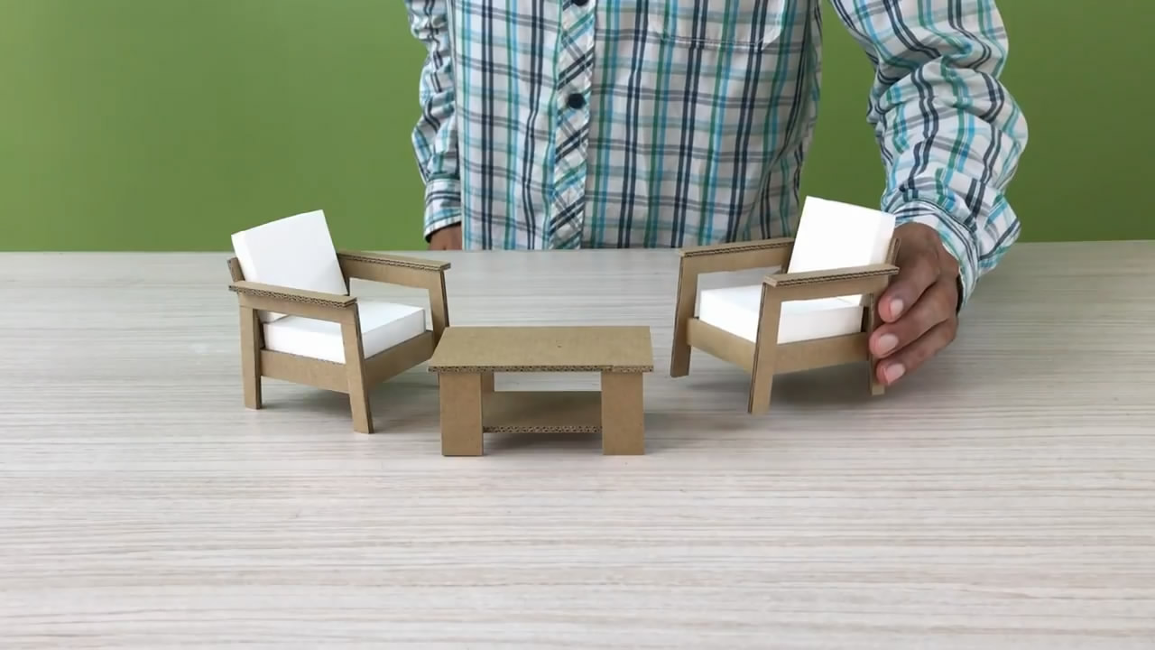 制作迷你屋模型,diy手工家居模型