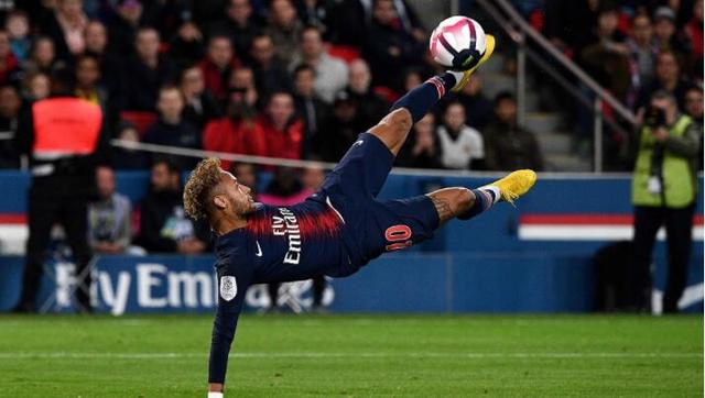 内马尔2019年大巴黎连胜,内马尔巴黎10大进球