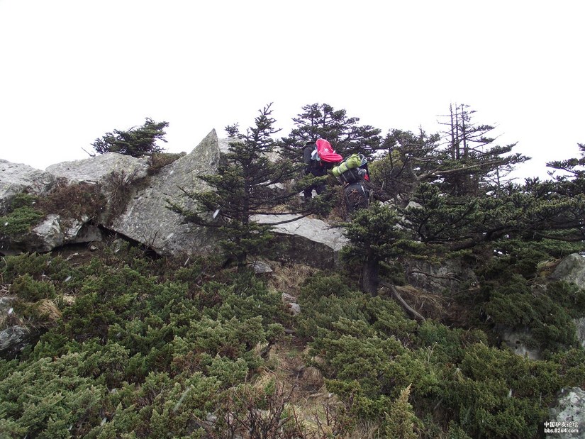 爬鹿角梁路线,鹿角梁路线图