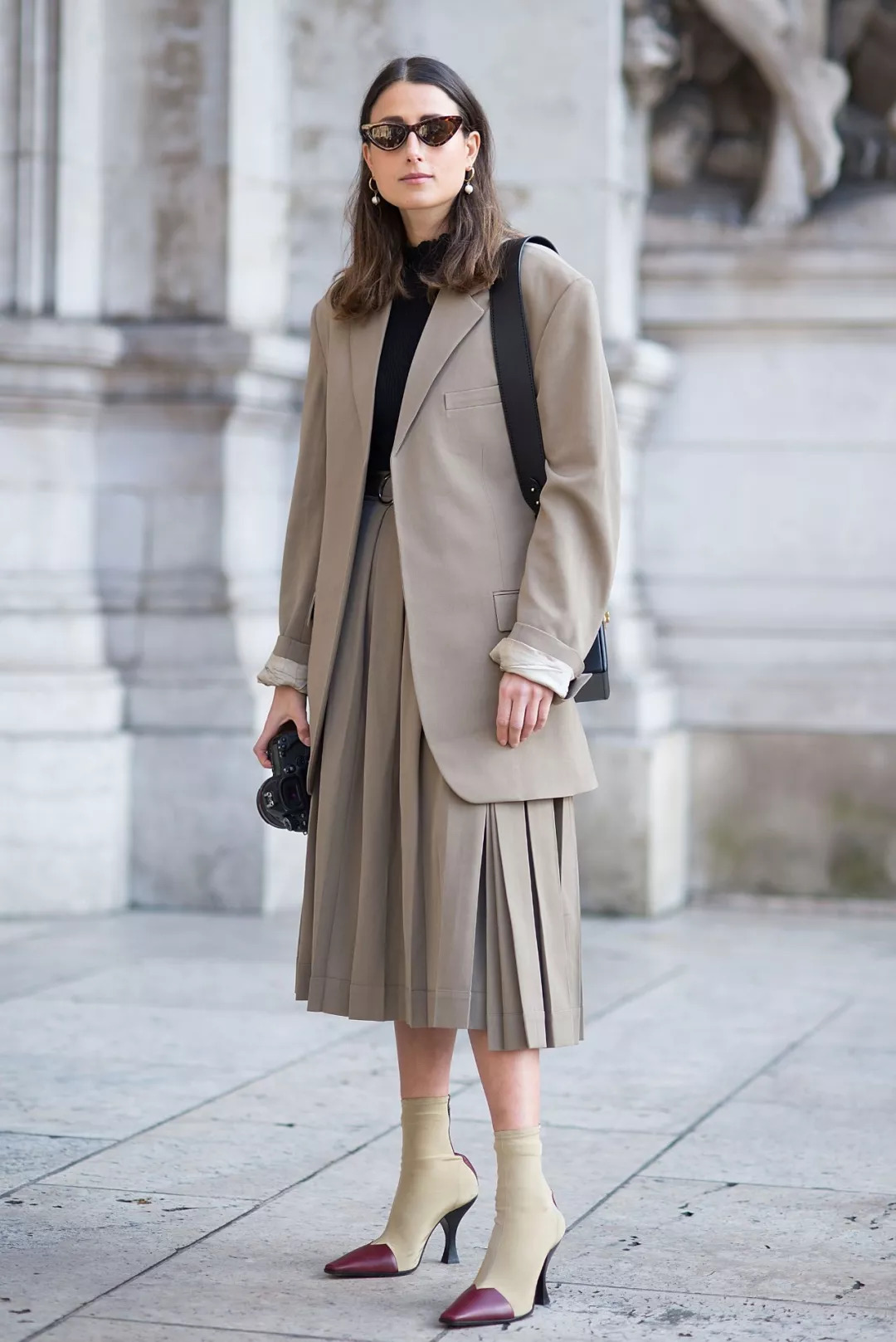 还在露脚踝露袜子高级又时髦,今冬不流行露脚踝了露袜才更时髦