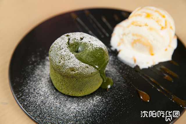 宇治抹茶蜜豆舒芙蕾抖音团购,沈阳绿色抹茶