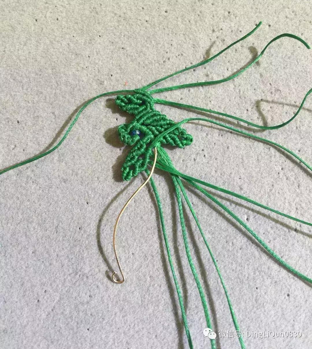 编绳教程铃铛,编绳教程防烫