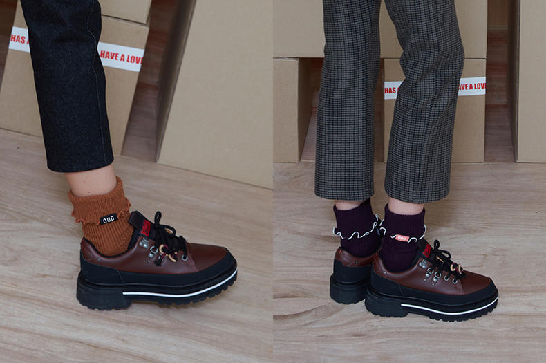 怎么显出潮流风的袜子魅力 (舒适很百搭的袜子来啦)