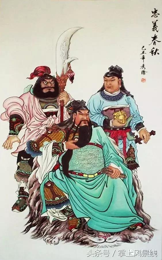 当阳关公赋：跃马追风漫卷尘，横刀长啸震乾坤