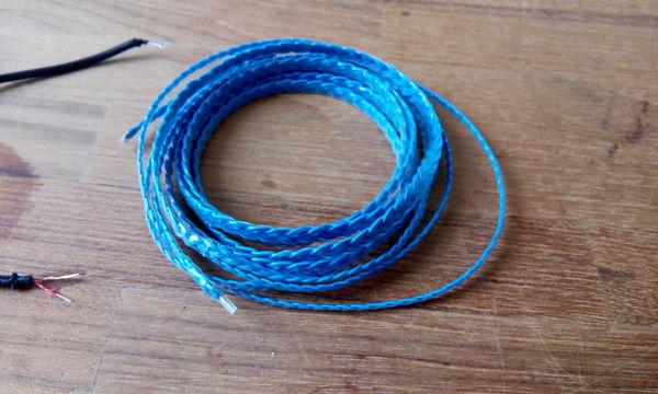 胡桃木耳罩，制作平衡耳机线材，左右声道地线分离效果显著