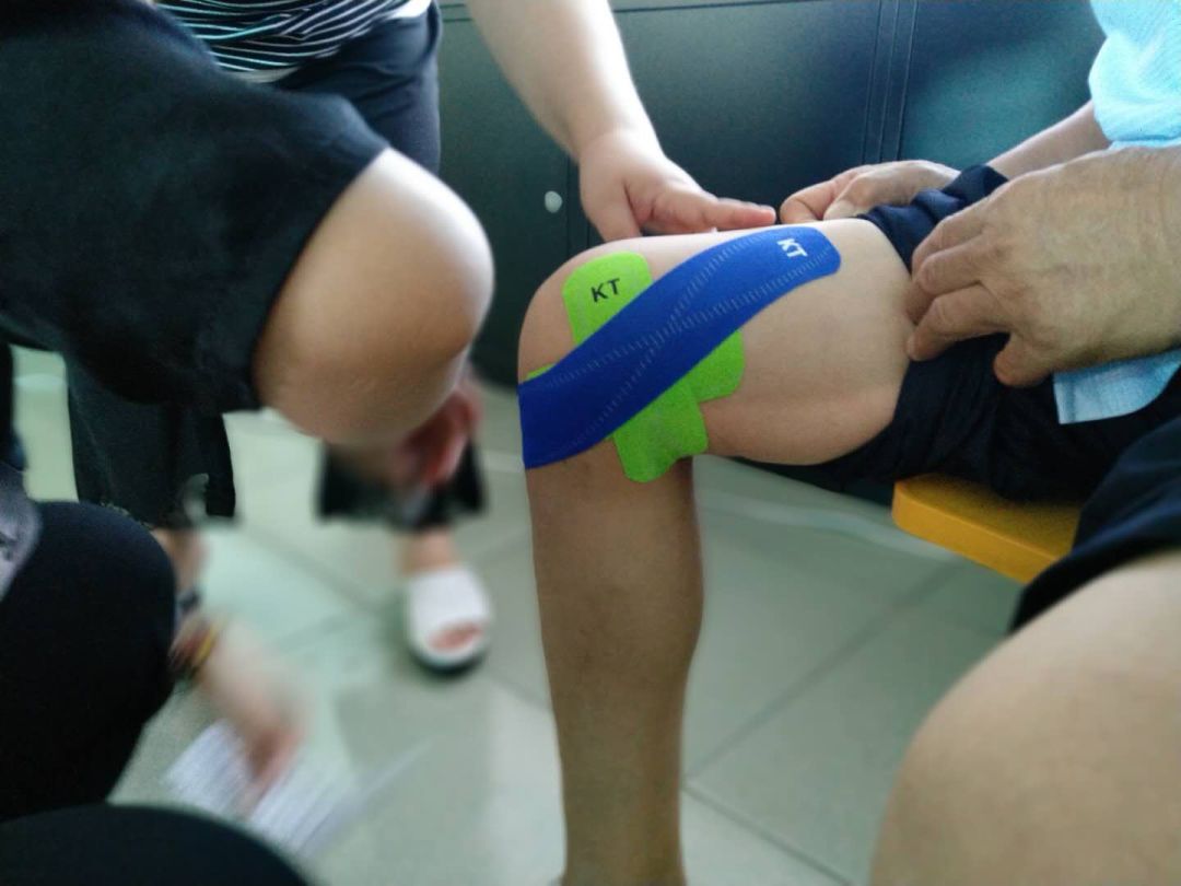 美国KTTAPE专业贴扎师入驻来跑吧奥森运动服务中心