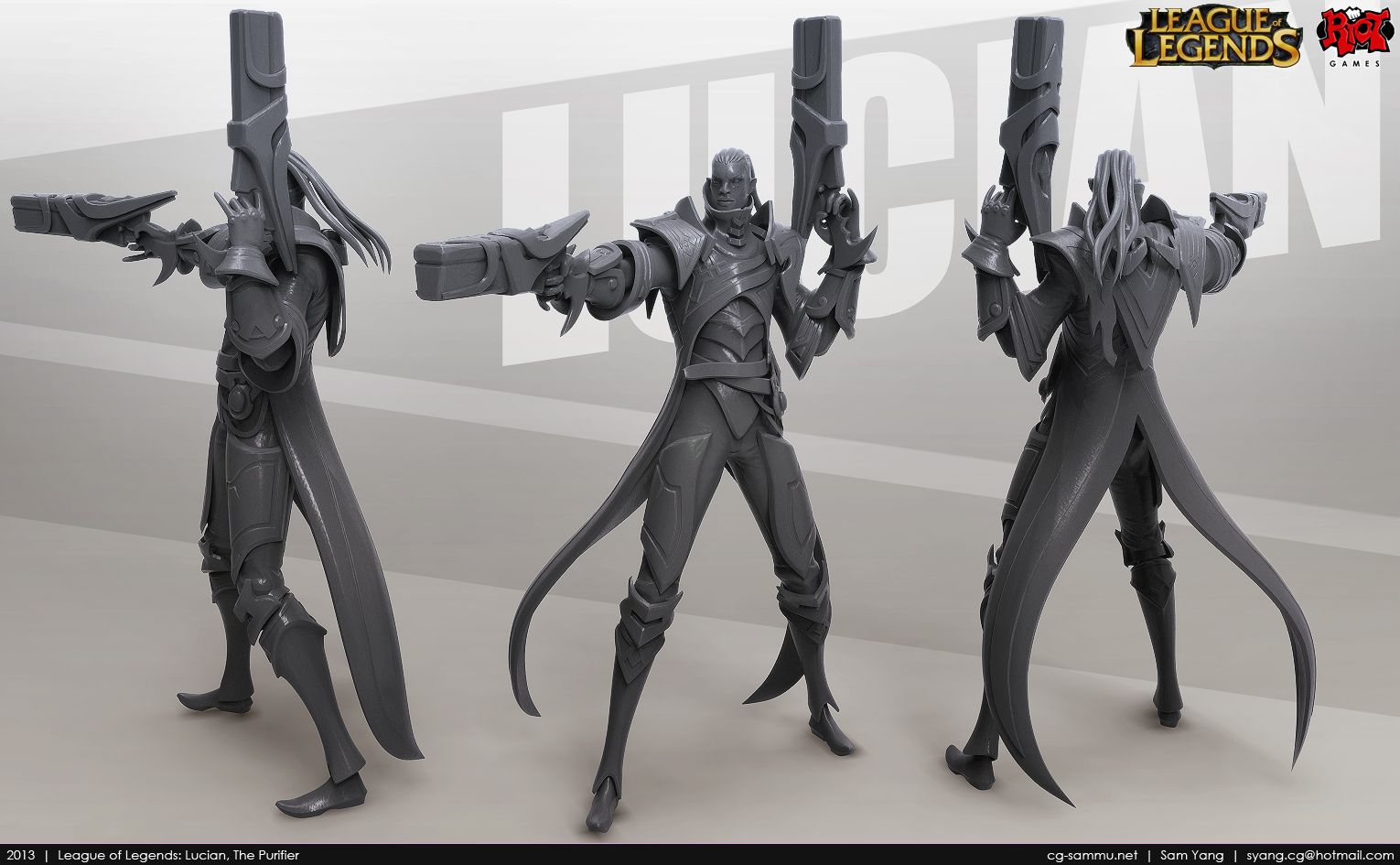 lol新版致命节奏卢锡安,lol新版本强势英雄卢锡安