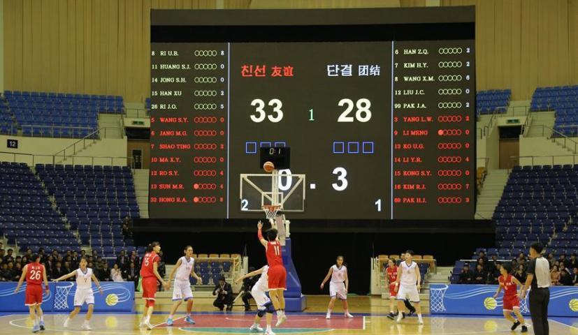 中朝男篮130平握手言和，恒大老板许家印也曾打过类似比赛