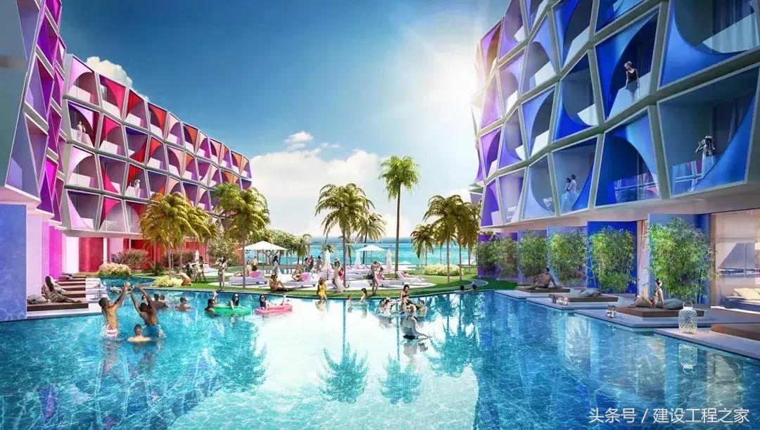 迪拜人工岛建造,迪拜新修的岛屿建筑