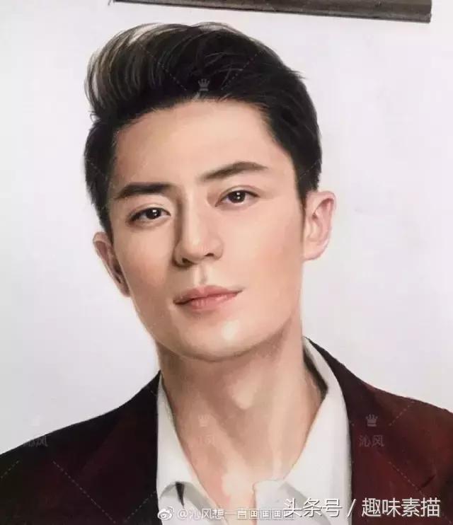 赵丽颖彩铅手绘清晰,赵丽颖彩铅画教程简单