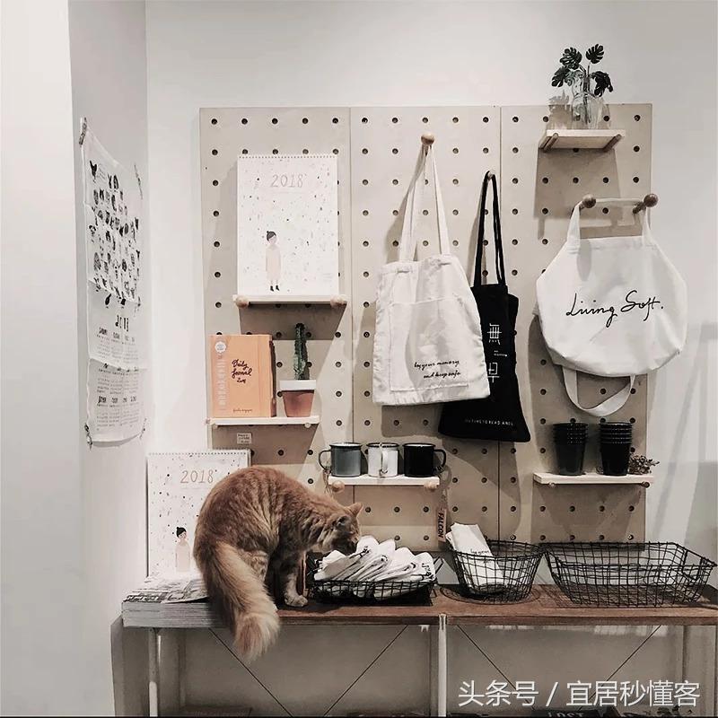 整理洞洞板的方法,厨房没有柜子怎么收纳洞洞板