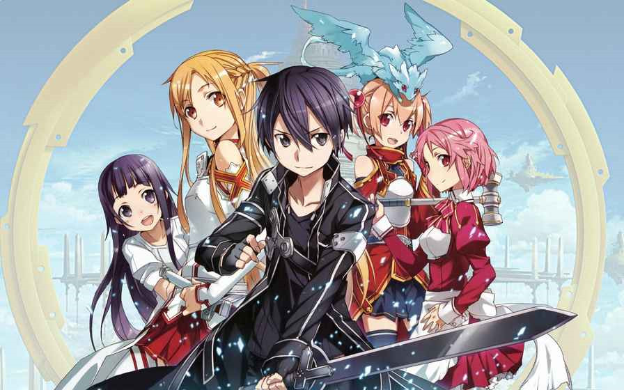 10月最强新番,刀剑神域sao篇