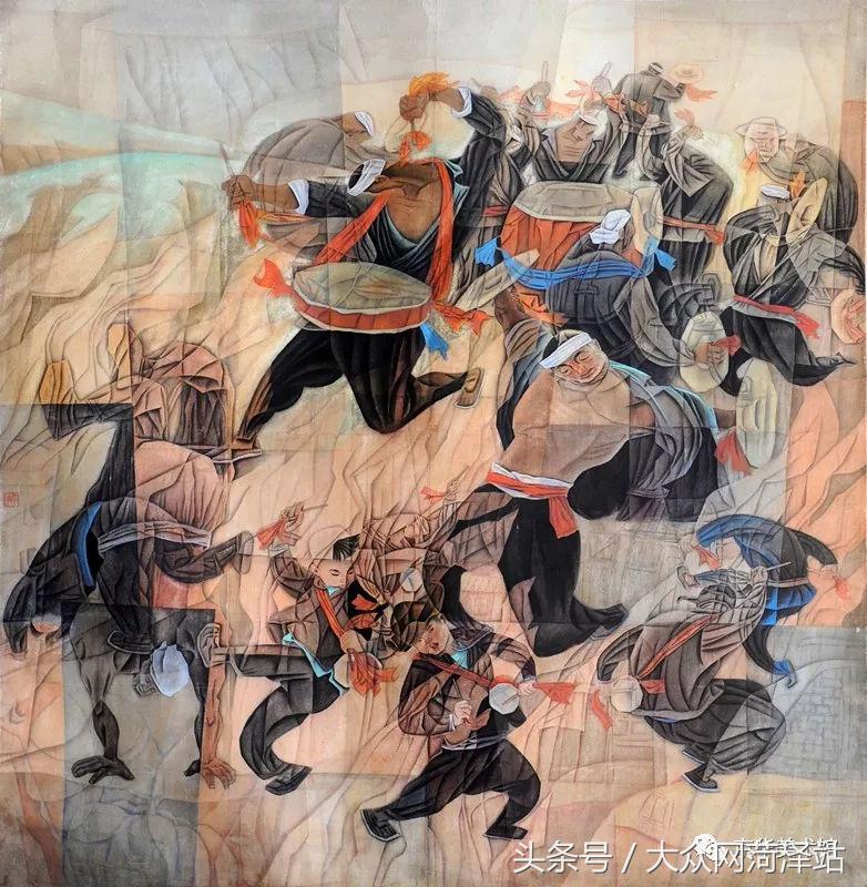 中国书画30家巡展走进菏泽,大型书画全国交流巡展