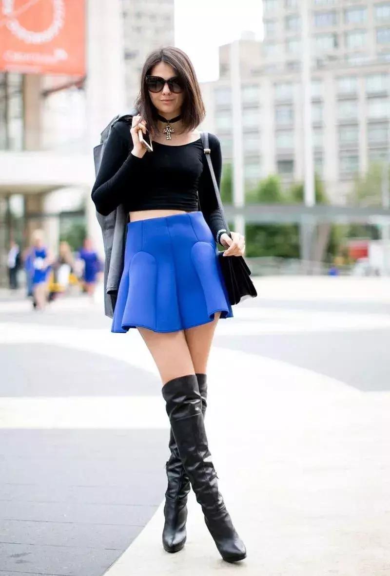 显腿瘦显腿直的靴子,显腿瘦的长筒靴子