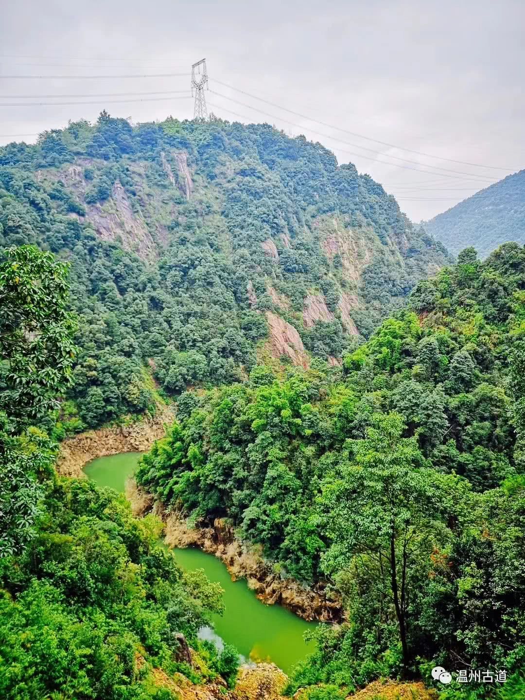 瓯海瞿溪风景,远山近水如诗如画