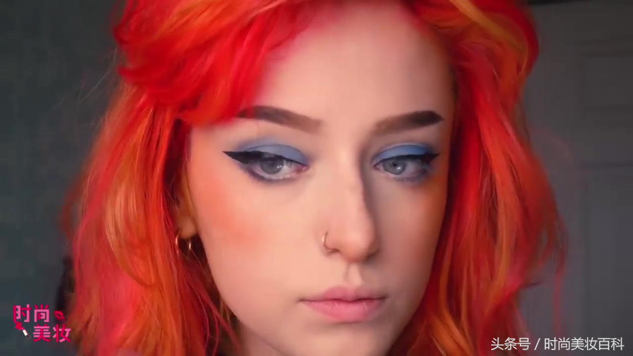 让妆容更精致的化妆技巧,圆脸单眼皮肿眼泡妆容欧美妆