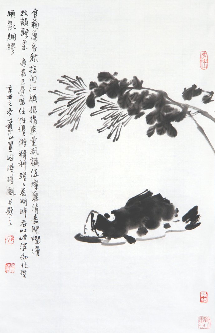 陈淳花鸟画高清作品欣赏,宋画花鸟画作品欣赏