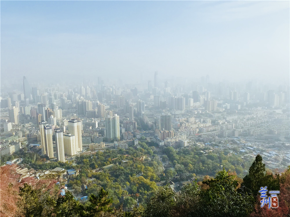兰山最佳观景台,兰山公园玻璃观景台怎么去