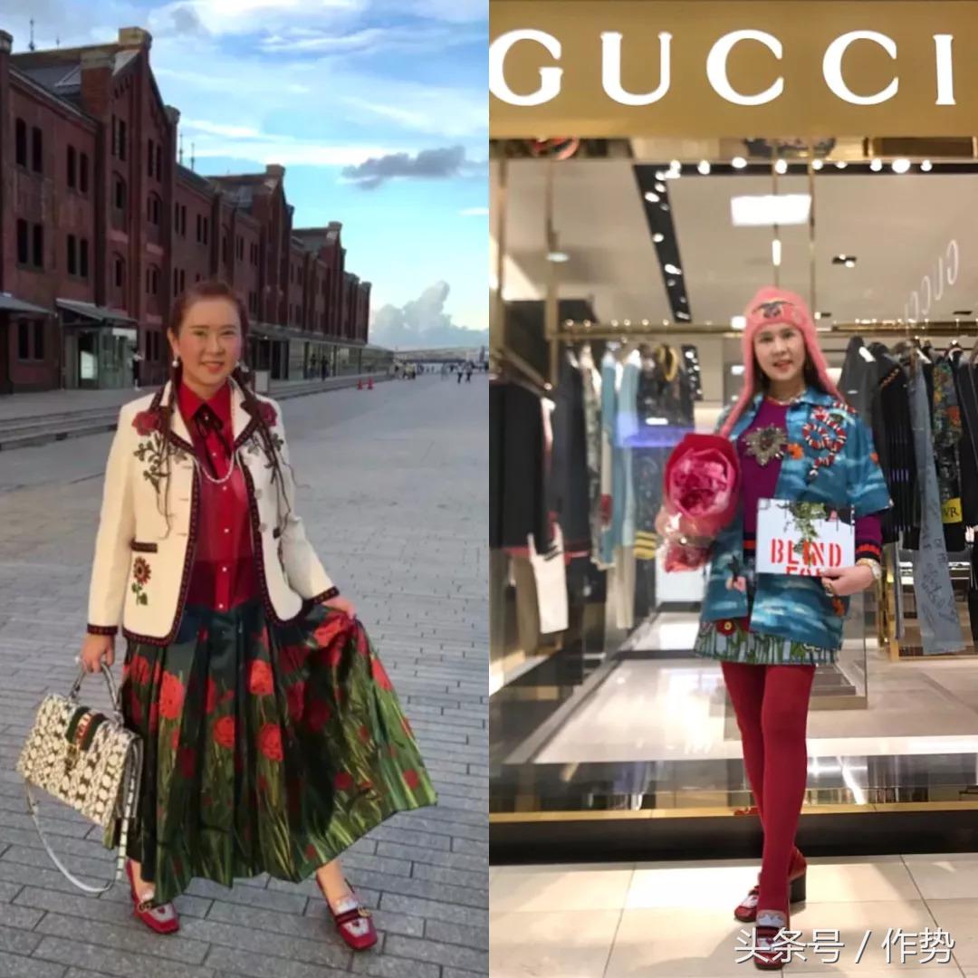 这位爱名牌爱到骨子里的日本大妈，家里的GUCCI简直数不清！