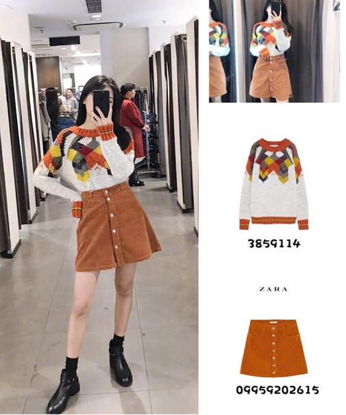 ZARA时尚针织衫,zara针织衫叠穿